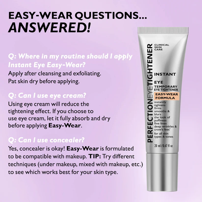🌸Instant Eye Tightener Easy-Wear Formula – Ultimate Lift & Smooth Finish ✨