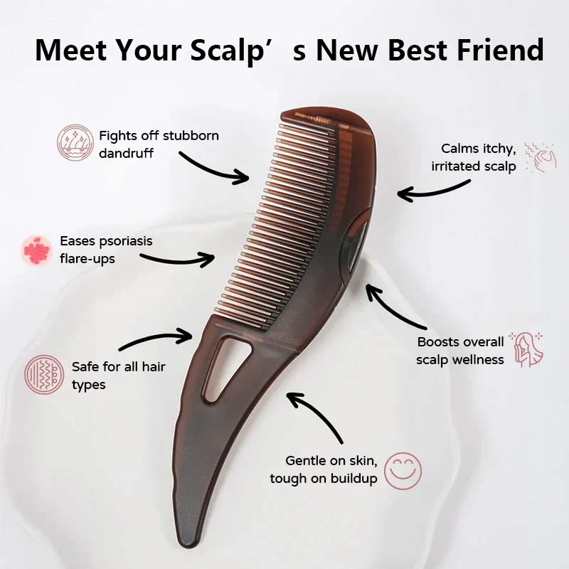 ⭐⭐Last 3 Hours: 2nd Only $5.99!-QIAWI™ Scalp Detox Comb