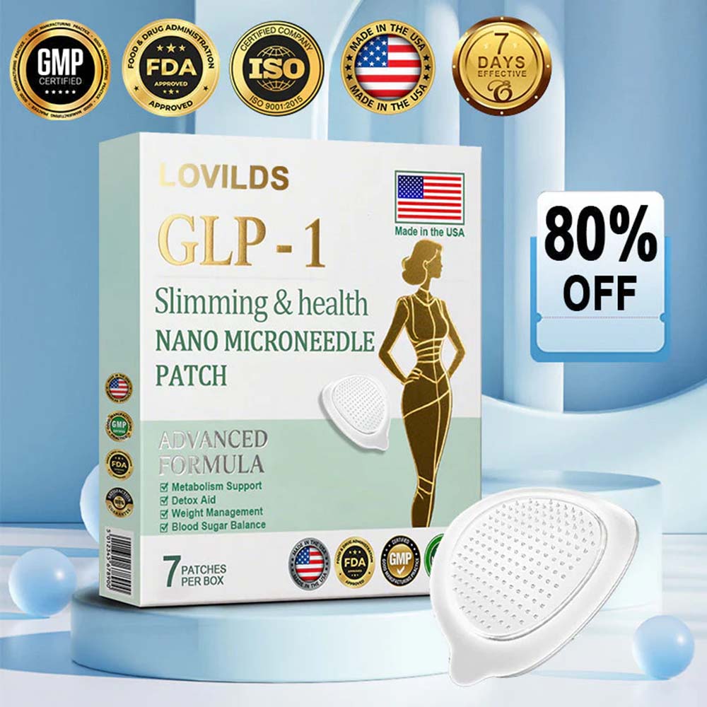【Last Day Promotion 80% OFF🔥】LOVILDS™ NIDDK-Tirzepatide Slimming & health NANO MICRONEEDLE PATCH🇺🇸👨⚕️(Zero Pain, 24/7 Release | Lose 20lbs FAST | 90% Sugar Drop | )🔥