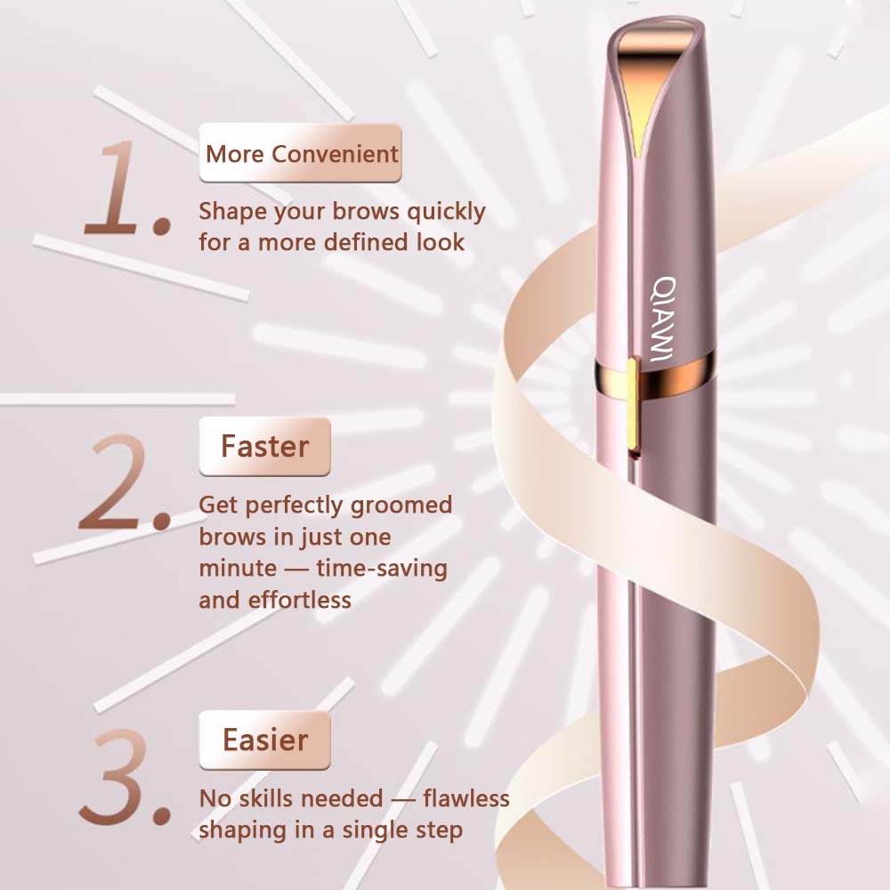 Last 3 Hours: 2nd Only $9.99! -MakeUp QIAWI™ Electric Facial Hair Remover