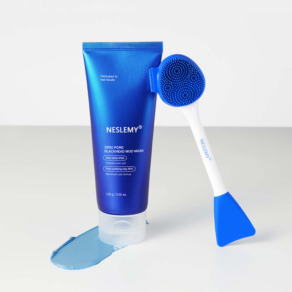 NESLEMY™ Zero Pore Blackhead Mud Mask – Deep Cleansing & Pore Minimizer