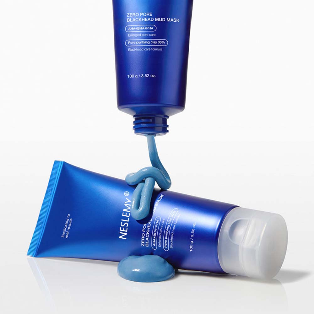 NESLEMY™ Zero Pore Blackhead Mud Mask – Deep Cleansing & Pore Minimizer