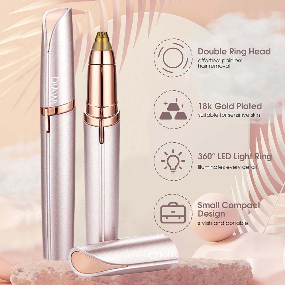 Last 3 Hours: 2nd Only $9.99! -MakeUp QIAWI™ Electric Facial Hair Remover