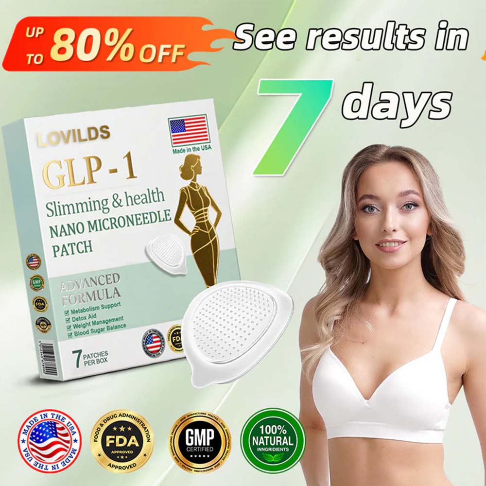 【Last Day Promotion 80% OFF🔥】LOVILDS™ NIDDK-Tirzepatide Slimming & health NANO MICRONEEDLE PATCH🇺🇸👨⚕️(Zero Pain, 24/7 Release | Lose 20lbs FAST | 90% Sugar Drop | )🔥