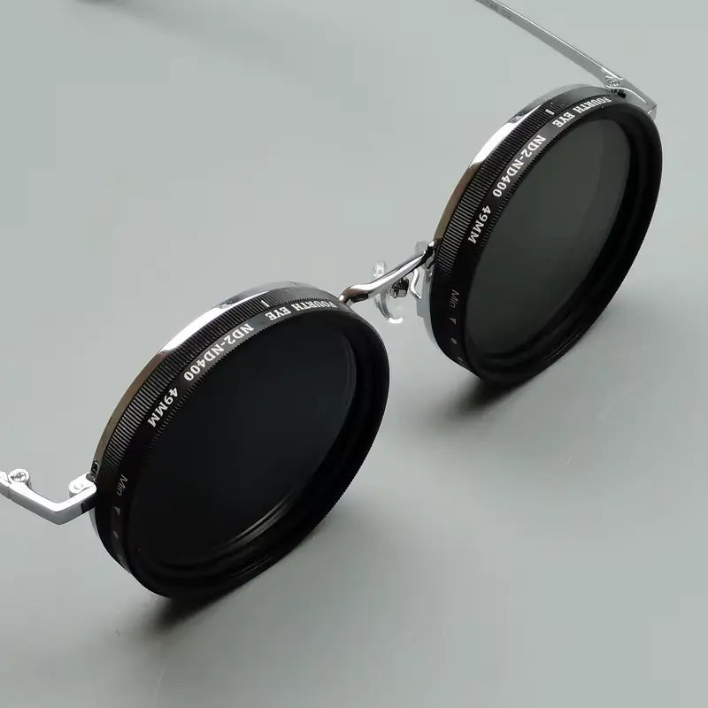 Adjustable Sunglasses with Rotating Lenses – Perfect for Any Lighting Condition